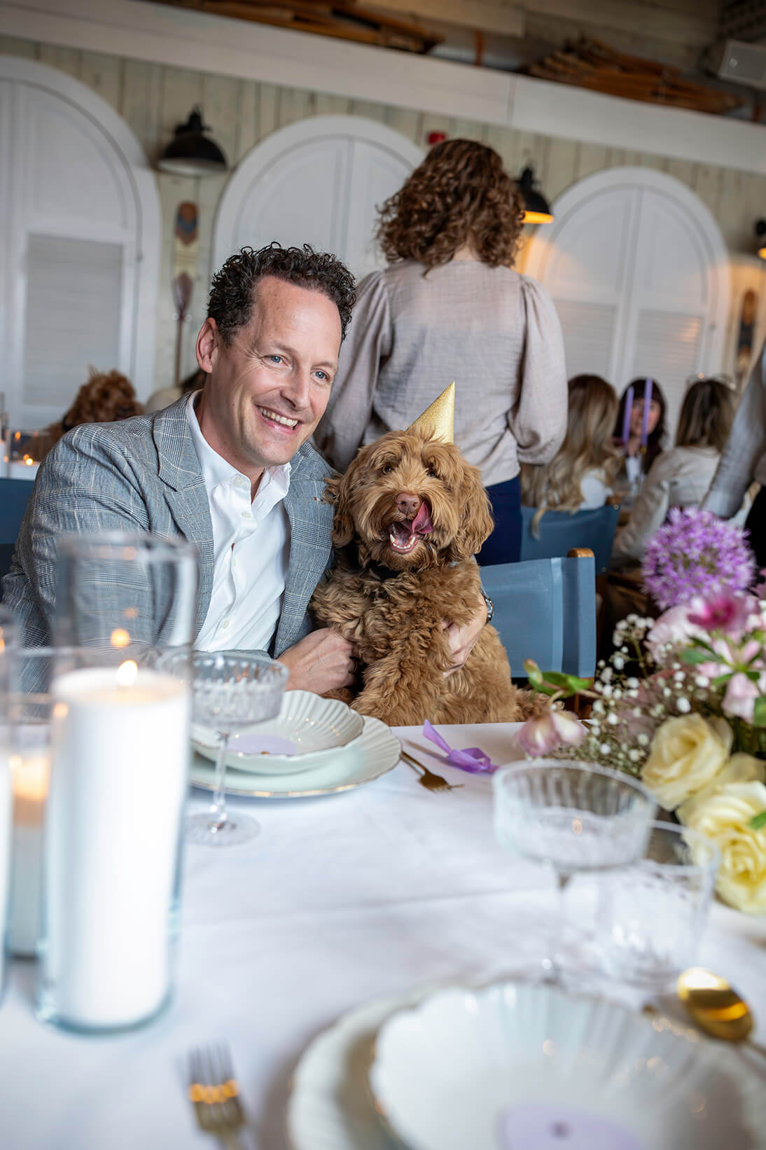 EventJames4 Lunch tijdens lancering van de nieuwe website