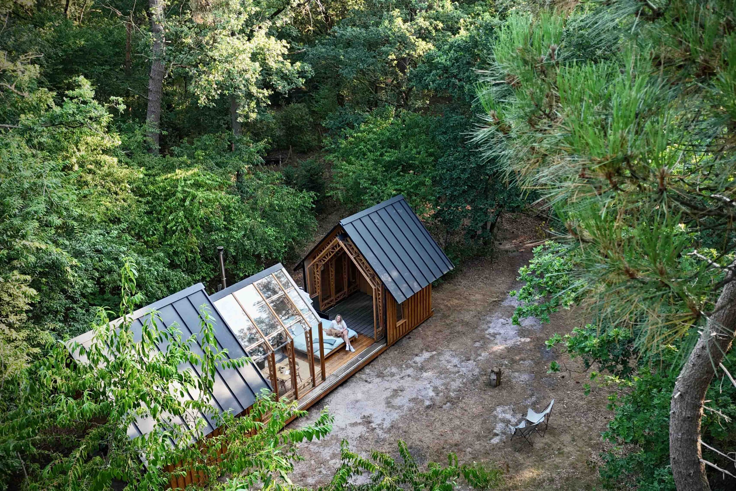 Cabin Anna drone beeld Cabin Anna drone beeld